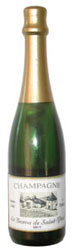 bouteille tire-bouchon champagne